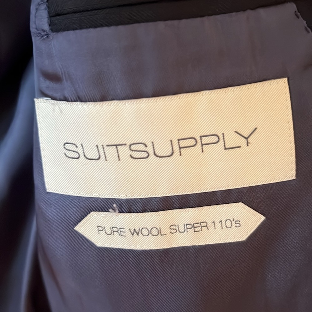 Suitsupply Lazio Napoli navy Tonal stripe blazer - Picture 8 of 15